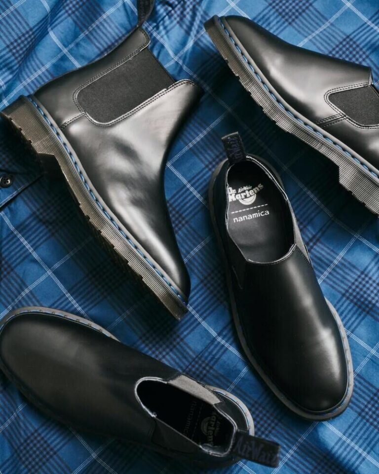 Stealth Fall Collaborative Footwear: nanamica and dr.  martens