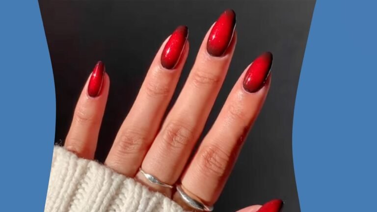 Vampire nails are the most popular manicure for the spooky season