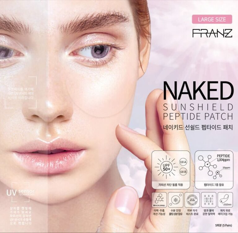 Clear UV Protection Patches: SunShield Peptide Patch