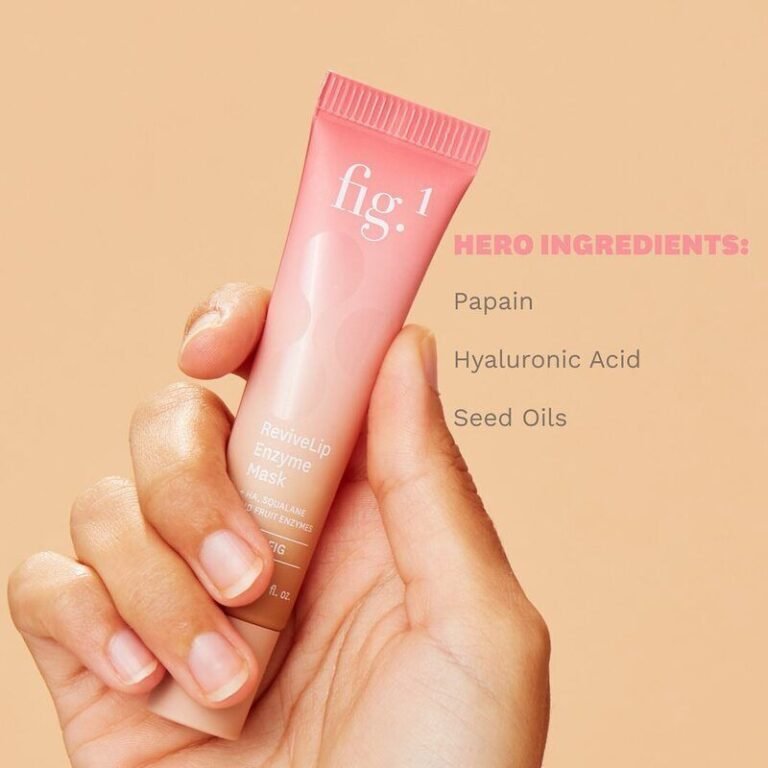 Fig Flavored Lip Masks: ReviveLip Enzyme Mask