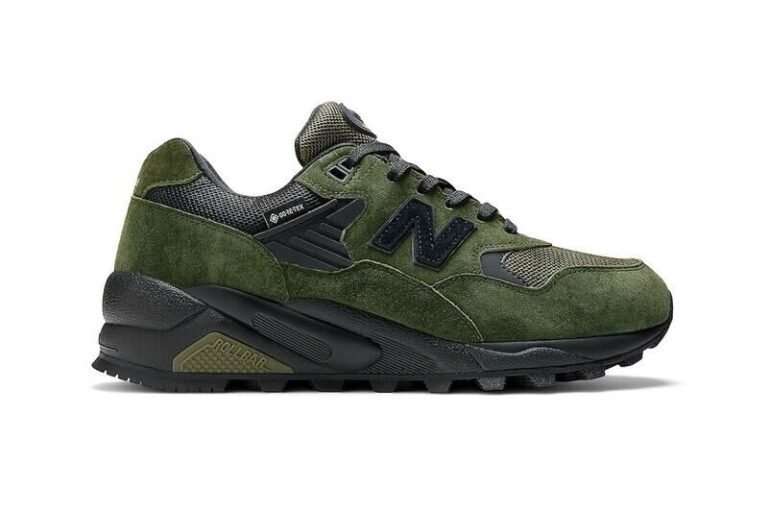 Weather-resistant sneakers inspired by nature: New Balance 580 GORE-TEX