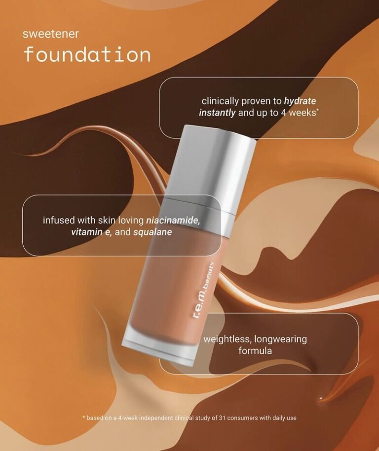 Long-lasting makeup bases: sweetening base