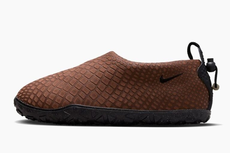 Reptile-Faux Slip-On Shoes: Nike ACG Moc Premium