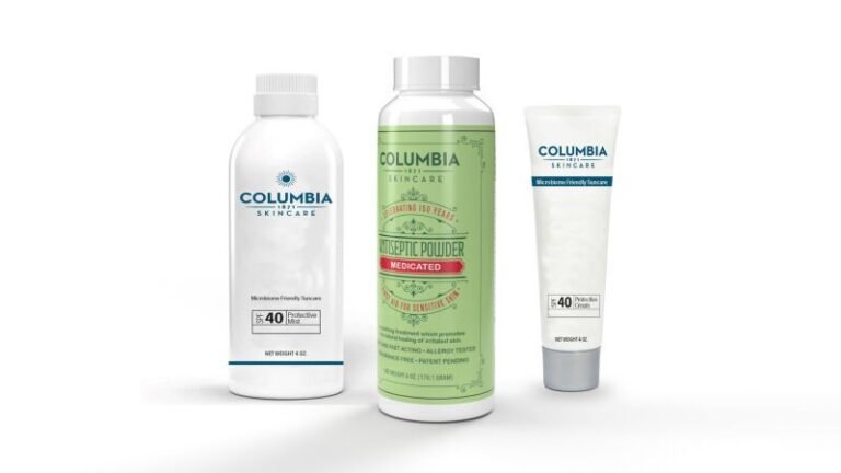 Skincare Inspired Sun Care Cosmetics: Columbia Skincare