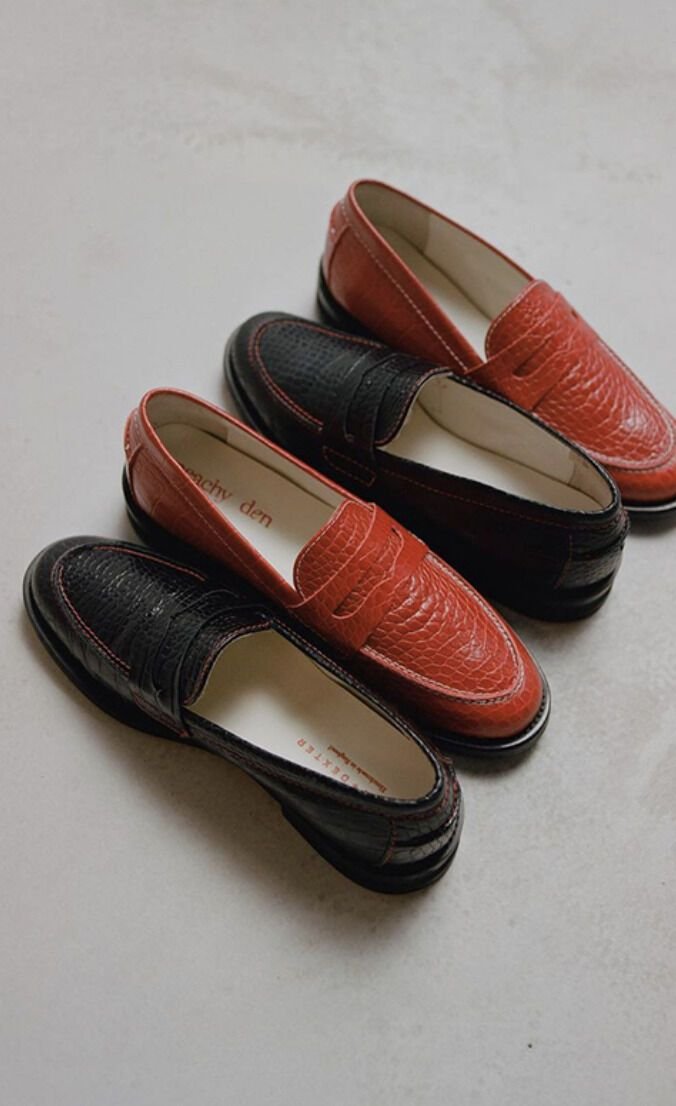 Sleek Collaborative Leather Loafers: Duke + Dexter