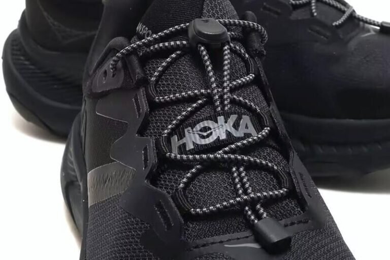 Technical and elegant minimalist sneakers: hoka transport