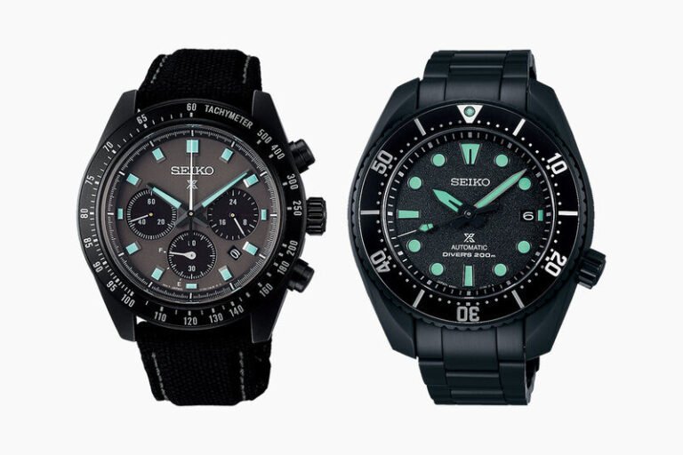 Brilliant watches inspired by the night: Seiko Prospex Black Series