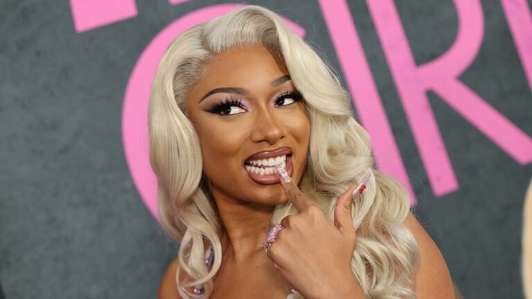 Megan Thee Stallion’s “Mean Girl” Manicure Is Inspired by the Book Burn – See Photos