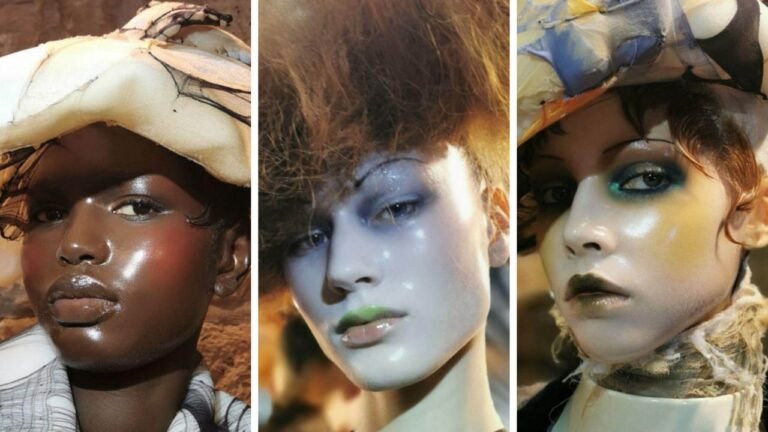 Pat McGrath’s Glass Skin Looks at Maison Margiela Show Have Beauty Bloggers in Trouble