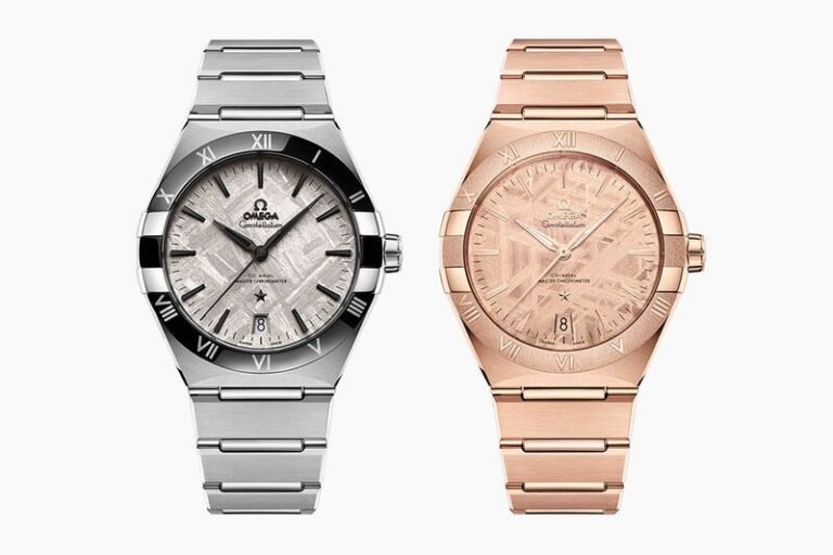 Meteorite Infused Watches: OMEGA Constellation Meteorite Collection