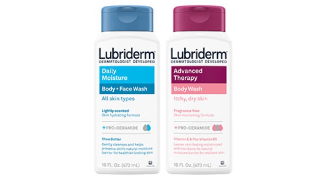 Moisturizing body washes: Lubriderm body washes