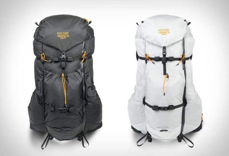 Robust recycled hiking backpacks: ultralight hiking backpack