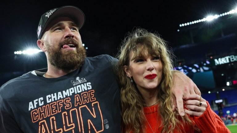 This is what Travis Kelce thought about Taylor Swift’s look at the 2024 Grammys