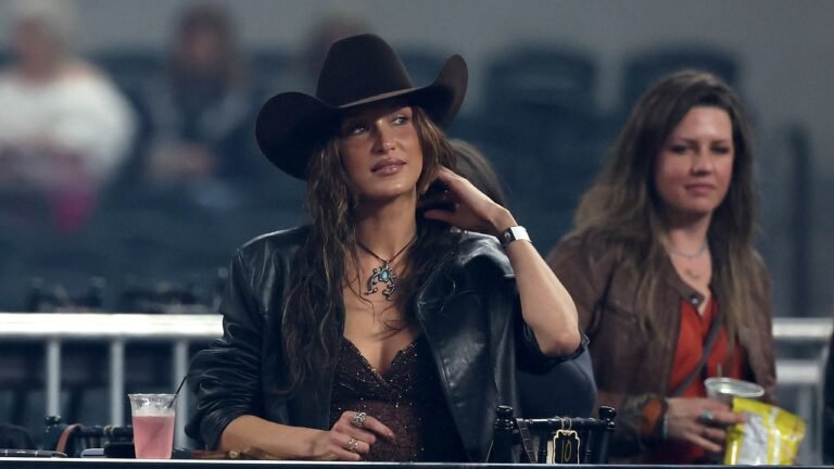 Bella Hadid goes for the cowboy aesthetic at her rumored boyfriend’s rodeo