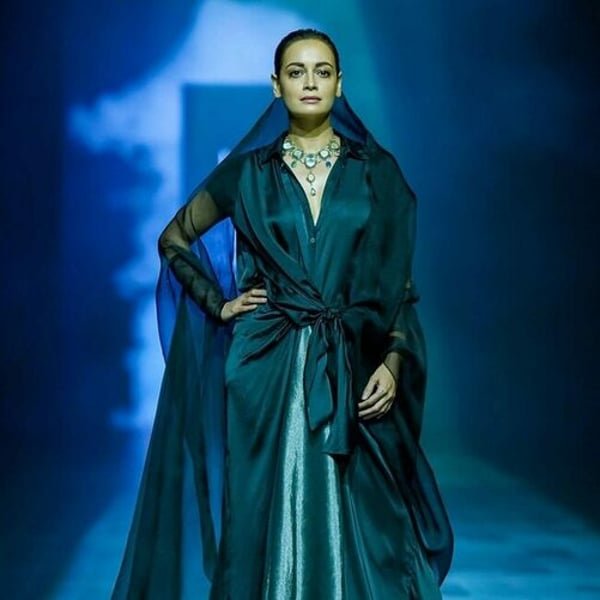 Inca shows a glamorous vision of sustainability at Lakmé Fashion Week x FDCI with Dia Mirza