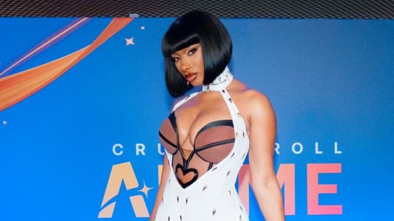 Megan Thee Stallion Transforms into JoJo’s Bizarre Adventure’s Bruno Bucciarati for Crunchyroll Anime Awards 2024 – See Photos