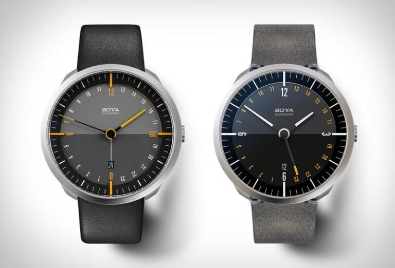 Minimalist watches inspired by the Bauhaus: Botta watches