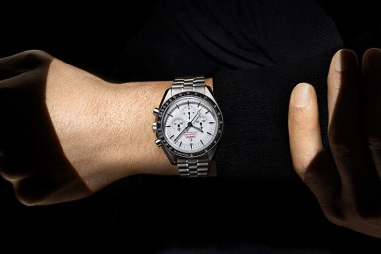 Opulent Bright White Watches: Omega Speedmaster Moonwatch Professional