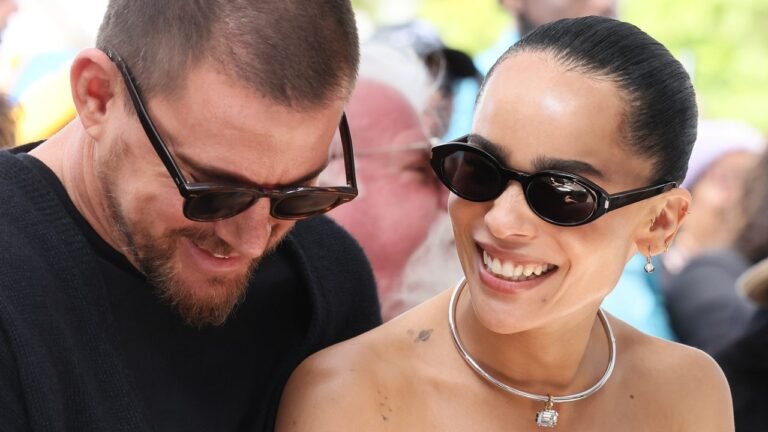 Zoë Kravitz showed off her huge engagement ring with her fiancé Channing Tatum – See photos